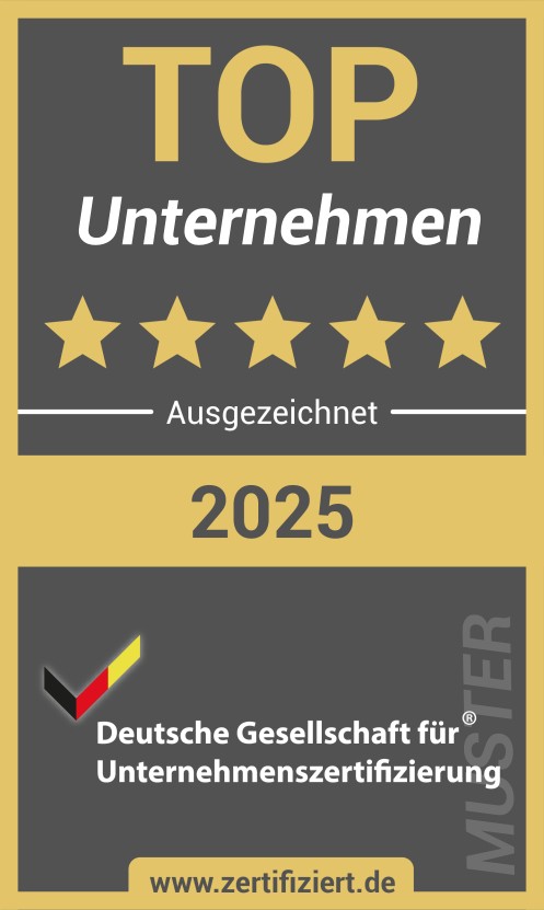 DGFUZ Top Unternehmen Siegel